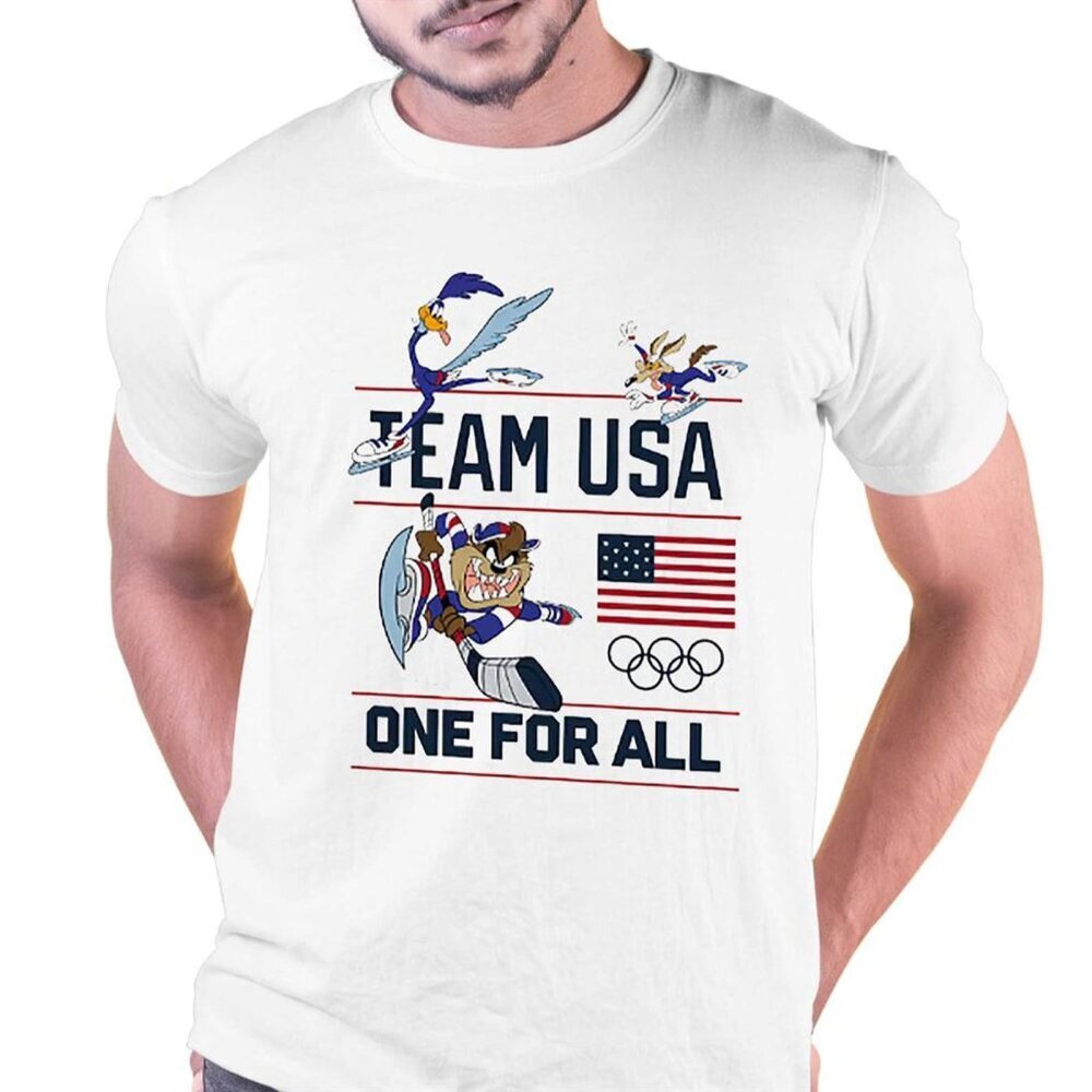 Team Usa X Looney Tunes Outerstuff Skate Rush T-shirt  90